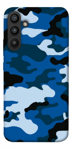 Чехол itsPrint Синий камуфляж 3 для Samsung Galaxy A34 5G