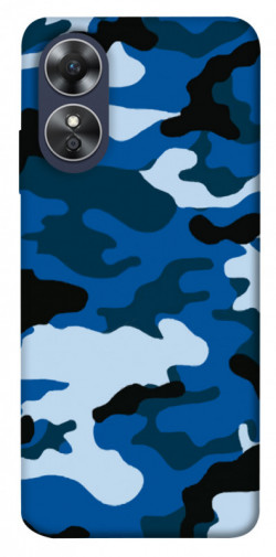 Чехол itsPrint Синий камуфляж 3 для Oppo A17