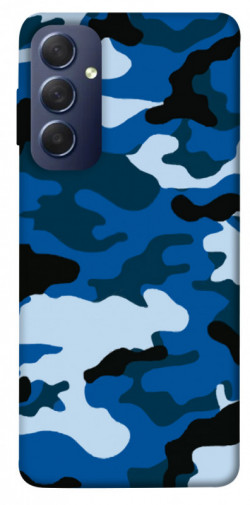 Чехол itsPrint Синий камуфляж 3 для Samsung Galaxy M54 5G