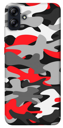 Чехол itsPrint Красно-серый камуфляж для Samsung Galaxy A04e