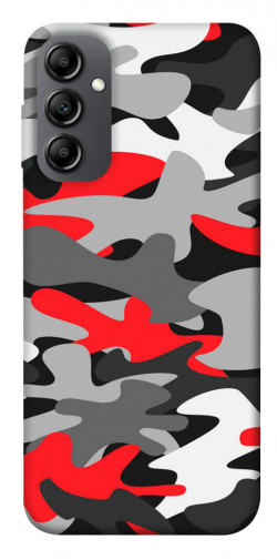 Чохол itsPrint Червоно-сірий камуфляж для Samsung Galaxy A14 4G/5G