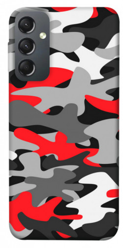 Чехол itsPrint Красно-серый камуфляж для Samsung Galaxy A24 4G