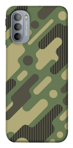 Чехол itsPrint Диагональный камуфляж для Motorola Moto G31