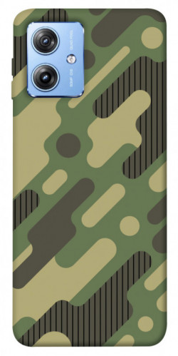 Чехол itsPrint Диагональный камуфляж для Motorola Moto G84