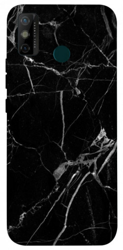 Чохол itsPrint Чорний мармур для TECNO Spark 6 Go