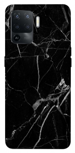 Чехол itsPrint Черный мрамор для Oppo Reno 5 Lite
