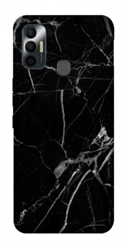 Чехол itsPrint Черный мрамор для TECNO Spark 7