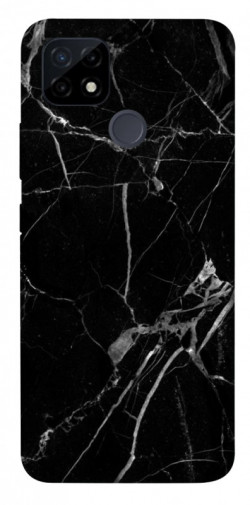 Чехол itsPrint Черный мрамор для Realme C21Y