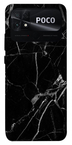 Чехол itsPrint Черный мрамор для Xiaomi Poco C40