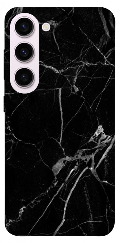 Чохол itsPrint Чорний мармур для Samsung Galaxy S23+, мармур, купити оптом з доставкою