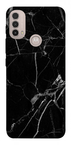 Чехол itsPrint Черный мрамор для Motorola Moto E40