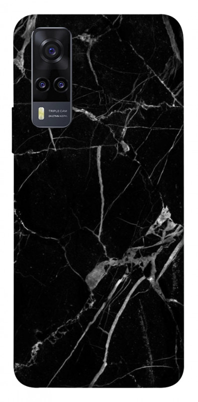 Чехол itsPrint Черный мрамор для Vivo Y31, мрамор, купить оптом с доставкой