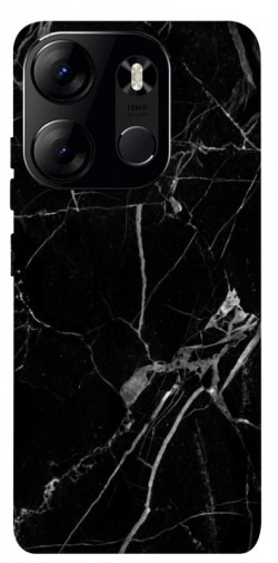Чехол itsPrint Черный мрамор для Tecno Spark Go 2023