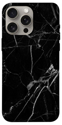 Чехол itsPrint Черный мрамор для Apple iPhone 15 Pro Max (6.7")