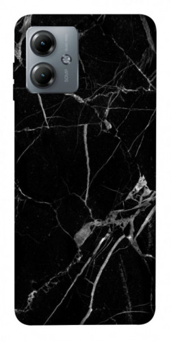 Чехол itsPrint Черный мрамор для Motorola Moto G14