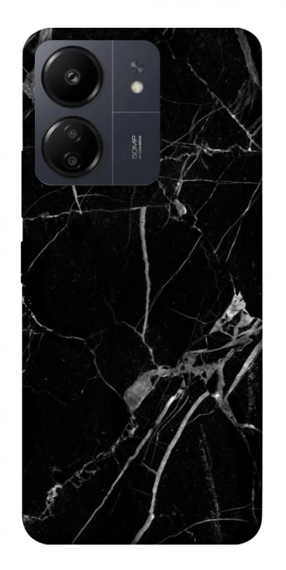 Чехол itsPrint Черный мрамор для Xiaomi Redmi 13C, мрамор, купить оптом с доставкой