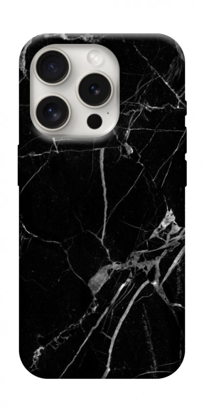 Чохол itsPrint Чорний мармур для Apple iPhone 16 Pro Max (6.9"), мармур, купити оптом з доставкою