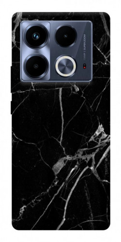 Чехол itsPrint Черный мрамор для Infinix Note 40 4G