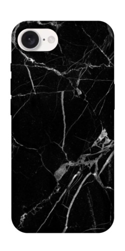 Чехол itsPrint Черный мрамор для Apple iPhone 16e (6.1")