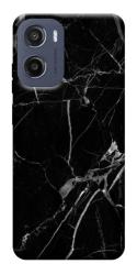Чехол itsPrint Черный мрамор для Motorola Moto G05
