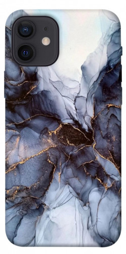Чехол itsPrint Черно-белый мрамор для Apple iPhone 12 Pro (6.1")