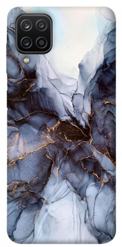 Чехол itsPrint Черно-белый мрамор для Samsung Galaxy A12