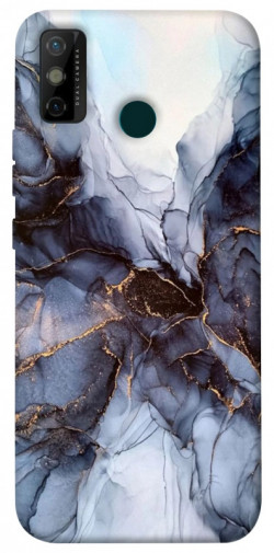 Чохол itsPrint Чорно-білий мармур для TECNO Spark 6 Go