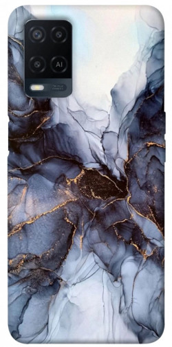 Чехол itsPrint Черно-белый мрамор для Oppo A16s / A16