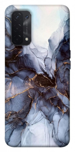 Чехол itsPrint Черно-белый мрамор для Oppo A54 4G