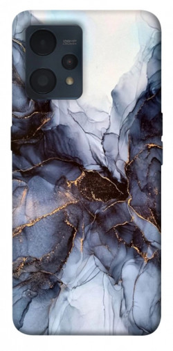 Чехол itsPrint Черно-белый мрамор для Realme 9 4G / 9 Pro+