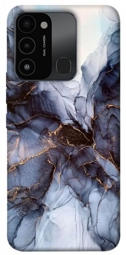 Чехол itsPrint Черно-белый мрамор для Tecno Spark Go 2022 (KG5m)