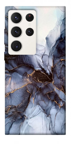 Чехол itsPrint Черно-белый мрамор для Samsung Galaxy S23 Ultra