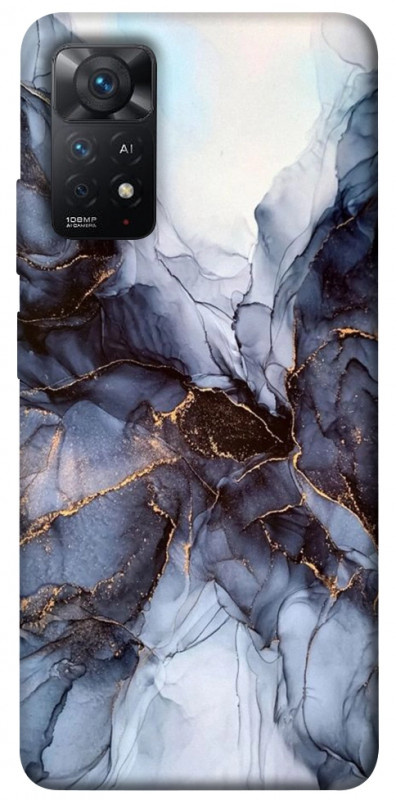 Чехол itsPrint Черно-белый мрамор для Xiaomi Redmi Note 11 Pro 4G/5G, мрамор, купить оптом с доставкой