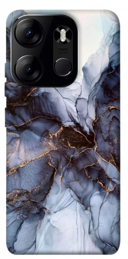 Чехол itsPrint Черно-белый мрамор для Tecno Spark Go 2023