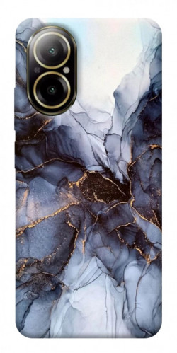 Чехол itsPrint Черно-белый мрамор для Realme C67 4G