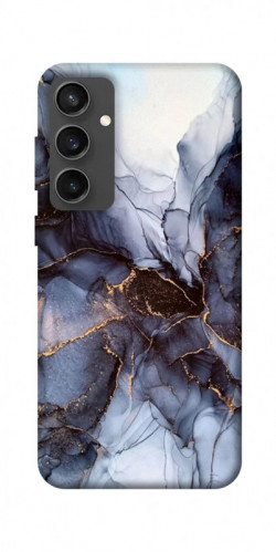 Чехол itsPrint Черно-белый мрамор для Samsung Galaxy S24 FE