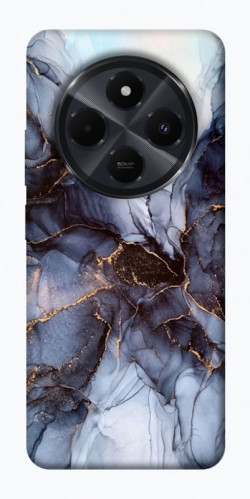 Чехол itsPrint Черно-белый мрамор для Xiaomi Redmi 14C / Poco C75