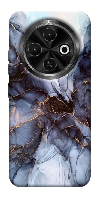 Чохол itsPrint Чорно-білий мармур для TECNO Spark 30C, мармур, купити оптом з доставкою