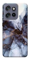 Чехол itsPrint Черно-белый мрамор для Motorola Edge 50 Neo