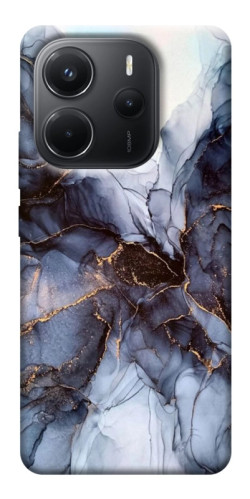 Чехол itsPrint Черно-белый мрамор для Xiaomi Redmi Note 14 4G (Europe version)