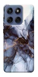 Чехол itsPrint Черно-белый мрамор для Motorola Edge 60 Fusion