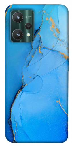Чехол itsPrint Синий с золотом для Realme 9 Pro