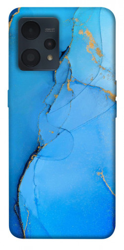 Чехол itsPrint Синий с золотом для Realme 9 4G / 9 Pro+
