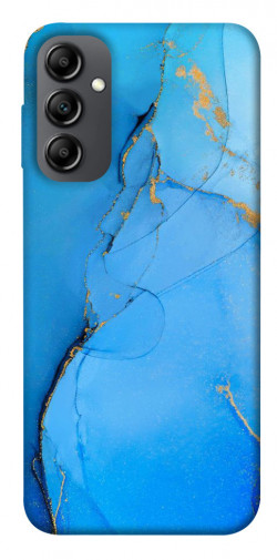 Чехол itsPrint Синий с золотом для Samsung Galaxy A14 4G/5G