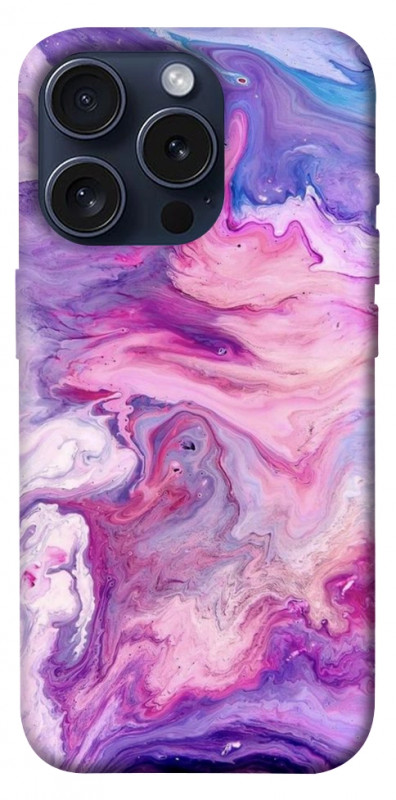 Чехол itsPrint Розовый мрамор 2 для Apple iPhone 15 Pro (6.1"), мрамор, купить оптом с доставкой