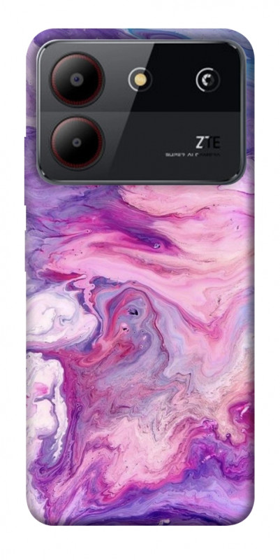 Чехол itsPrint Розовый мрамор 2 для ZTE Blade A54 4G, мрамор, купить оптом с доставкой