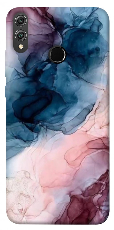 Чехол itsPrint Розово-голубые разводы для Huawei Honor 8X, мрамор, купить оптом с доставкой