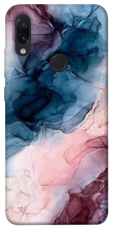 Чехол itsPrint Розово-голубые разводы для Xiaomi Redmi Note 7 / Note 7 Pro / Note 7s, мрамор, купить оптом с доставкой