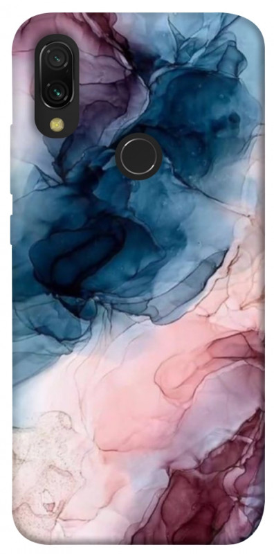 Чехол itsPrint Розово-голубые разводы для Xiaomi Redmi 7, мрамор, купить оптом с доставкой