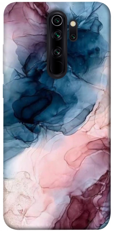 Чехол itsPrint Розово-голубые разводы для Xiaomi Redmi Note 8 Pro, мрамор, купить оптом с доставкой